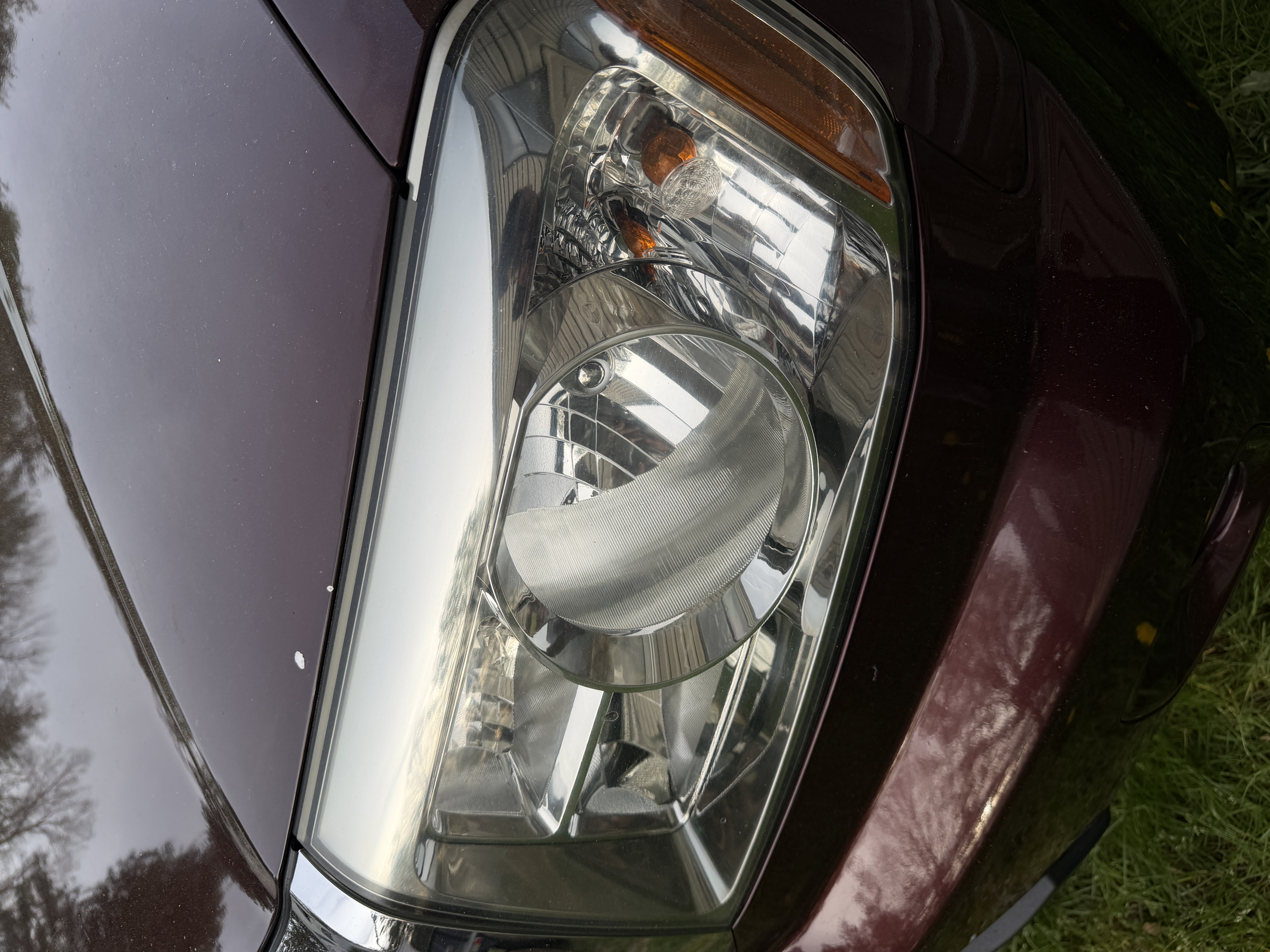 Headlight restoration after